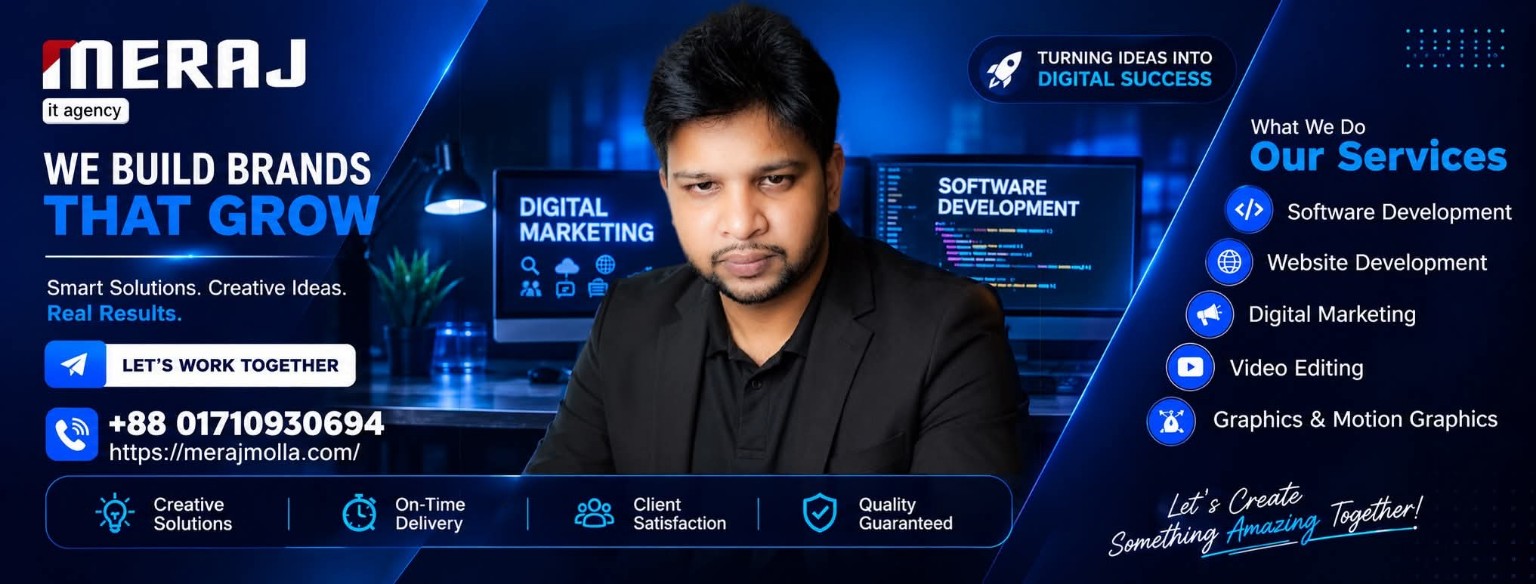MERaj IT Agency cover and professional profile
